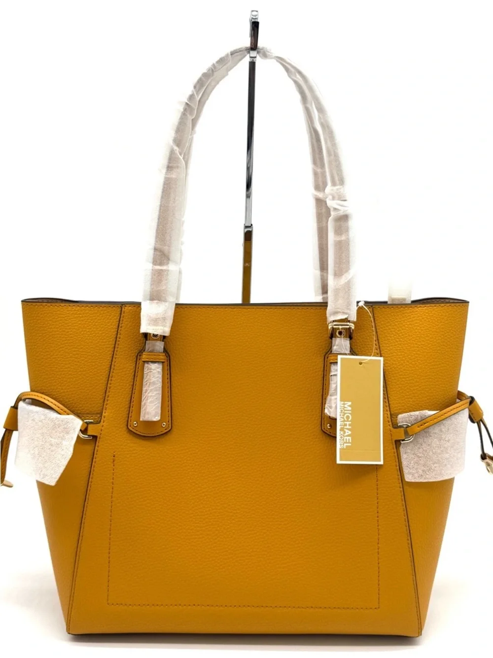 Michael Kors Voyager EW Tote Bag Leather Marigold
